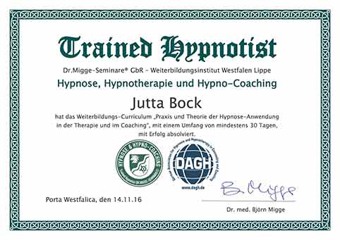 Hypnose Coach - DAGH - Mülheim